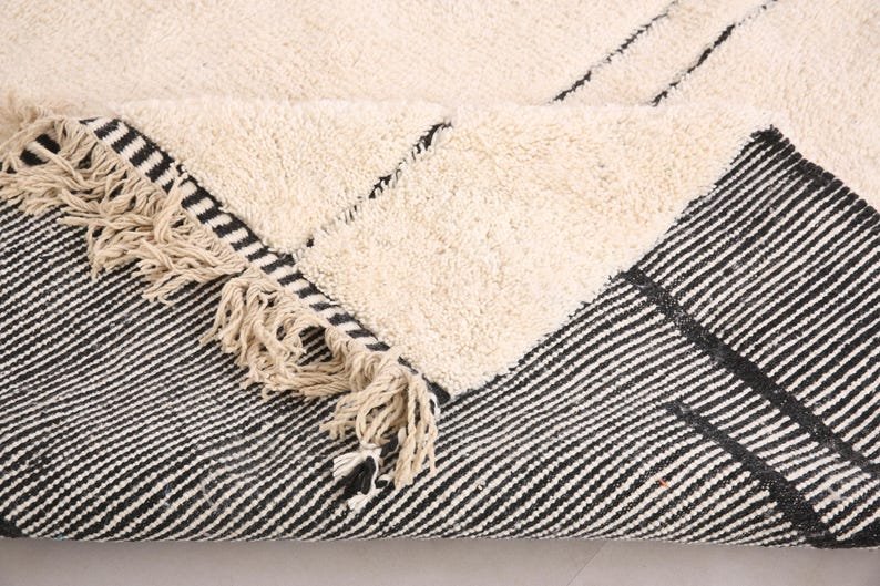 Custom Moroccan Rug - Moroccan Rug - Beni Ourain Rug - Wool Rug - Berber Rug - Handmade Rug - Rug For Living Room - Custom Size - Image 7