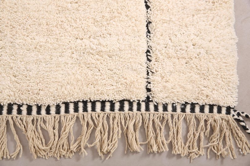 Custom Moroccan Rug - Moroccan Rug - Beni Ourain Rug - Wool Rug - Berber Rug - Handmade Rug - Rug For Living Room - Custom Size - Image 4