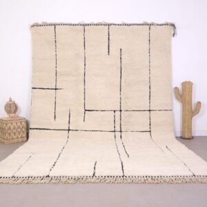 Custom Moroccan Rug - Moroccan Rug - Beni Ourain Rug - Wool Rug - Berber Rug - Handmade Rug - Rug For Living Room - Custom Size