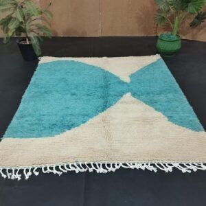 Moroccan Handmade Rug, Handmade Sheep Wool Carpet, Berber Rug