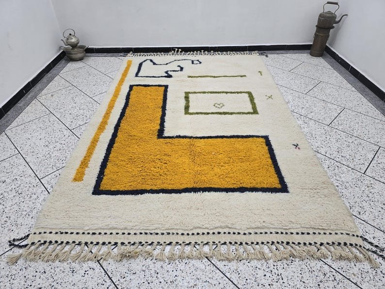 Custom Large Moroccan Rug – Handmade Berber Carpet – Made in Morocco-tapis berbere-MULTICOLORED ROUND WOOL Rug