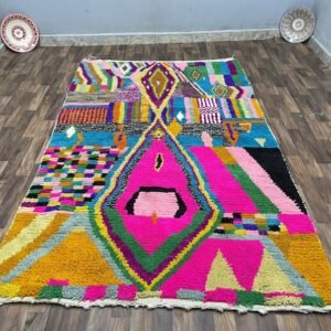 Custom handmade Beni Merirt Rug, Moroccan Rug