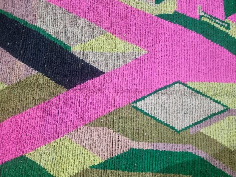 Custom Moroccan Rug – Handmade Wool Berber Rug – Beni Ourain Rug – Hand-Knotted Moroccan Area Rug - Image 3