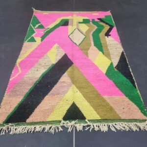 Custom Moroccan Rug – Handmade Wool Berber Rug – Beni Ourain Rug – Hand-Knotted Moroccan Area Rug
