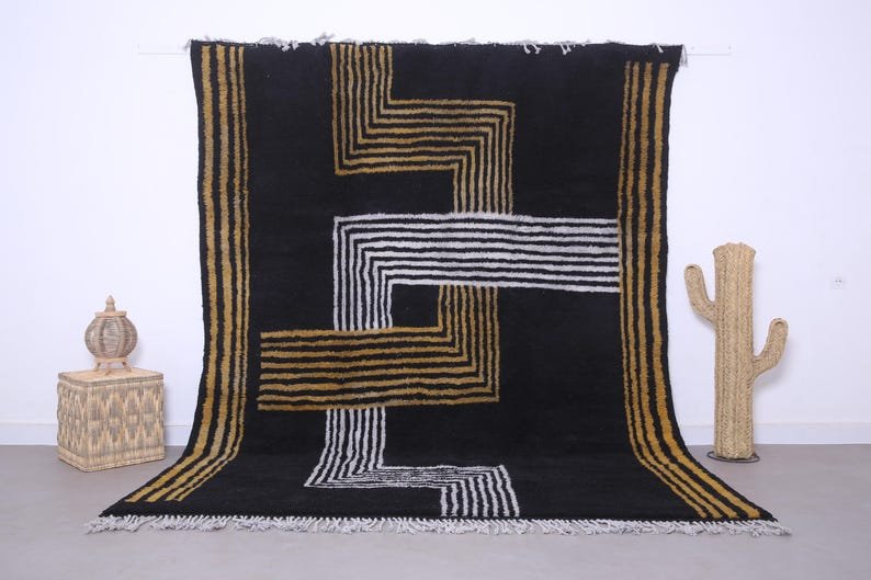 Handmade Beni Merirt Rug, Custom Moroccan Rug, Duty free