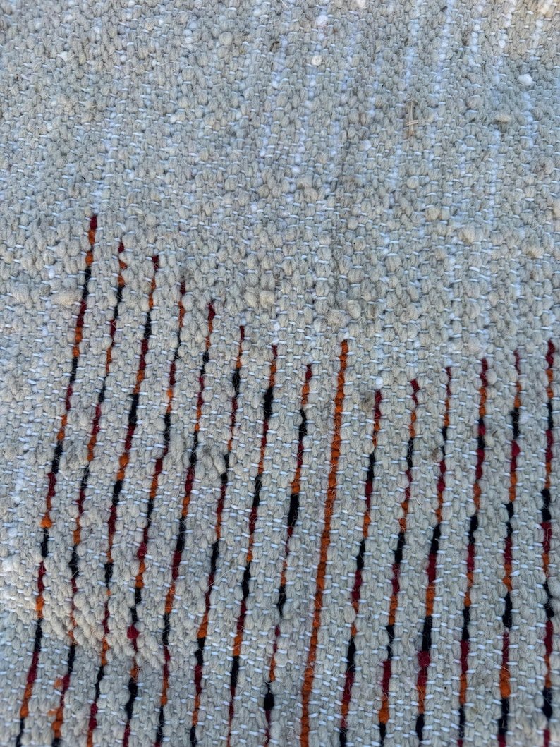 Moroccan Berber Rug | Handmade Custom Beni Ourain Style Carpet | Wool Area Rug | Boho Tribal Home Decor | Custom Size Moroccan Carpet - Image 2