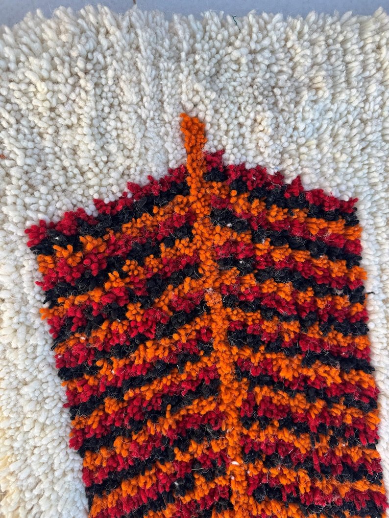 Moroccan Berber Rug | Handmade Custom Beni Ourain Style Carpet | Wool Area Rug | Boho Tribal Home Decor | Custom Size Moroccan Carpet - Image 6