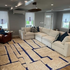 Custom Beni Ourain Moroccan Rug – Handwoven Berber Wool Rug | Rugadir - Image 17