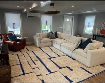 Custom Beni Ourain Moroccan Rug – Handwoven Berber Wool Rug | Rugadir - Image 14