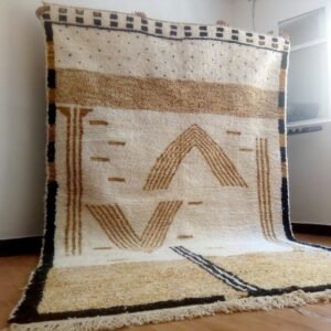 Custom Beni Ourain Moroccan Rug – Handwoven atlas Berber Wool Rug | Rugadir