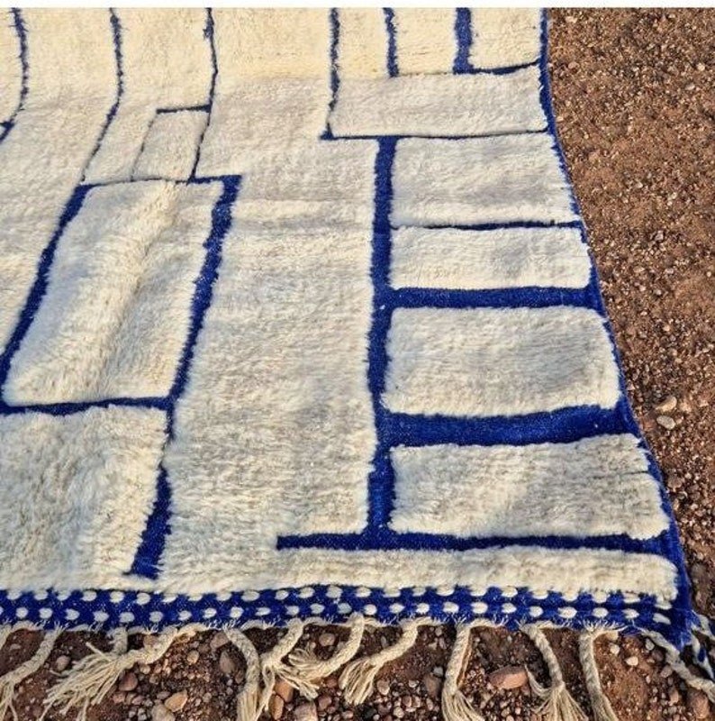 Custom Beni Ourain Moroccan Rug – Handwoven Berber Wool Rug | Rugadir - Image 2